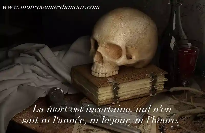 Les poèmes sur la mort
